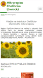 Mobile Screenshot of chelcicko-lhenicko.cz